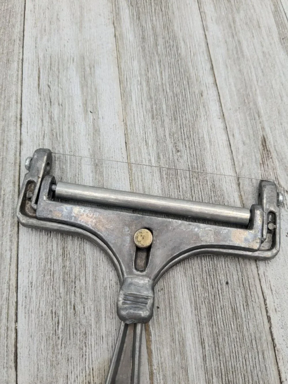 Vintage Wire Cheese Cutter Slicer  6